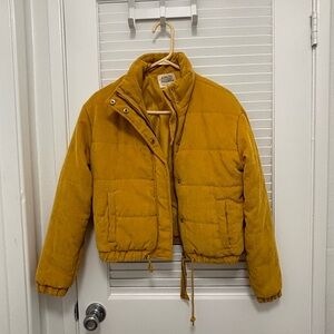 Ashley By 26 International Golden Puffer Jacket